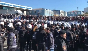 Ankara'ya yürümek isteyen Mata Otomotiv işçileri polis ablukasında
