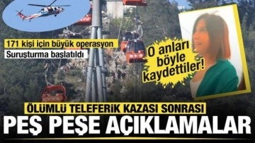 Antalya'da teleferik kazasında son dakika haberi: Soruşturma açıldı, 137 kişi kurtarıldı