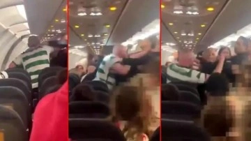 Antalya seferinde sarhoş İskoç yolcu, uçakta polise saldırdı!