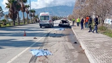 Antalya'da beton mikserinin çarptığı kişi öldü