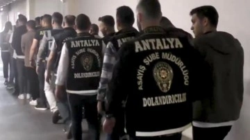 Antalya'da "Devre Mülk Simsarları" operasyonu: 20 şüpheli yakalandı