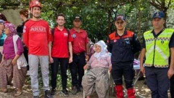 Antalya'da kaybolan kadın uyurken bulundu
