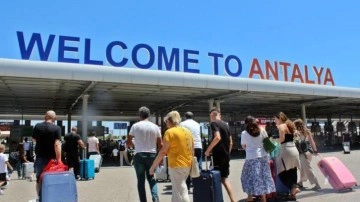 Antalya'ya hava yoluyla gelen yabancı turist sayısı 11 milyonu aştı