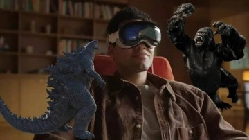 Apple bu işte ciddi: Yeni 3D Godzilla dizisi Vision Pro'ya geliyor!