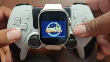Apple Watch Ultra'da Android çalıştırıp oyun oynadılar!
