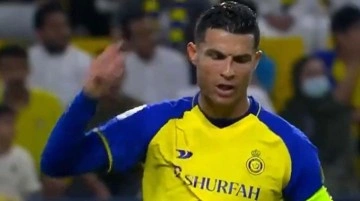 Arabistan'da kendini iyice bozdu! Ronaldo'dan stadı buz kestiren hareket