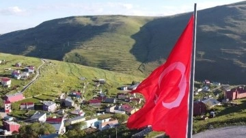 Ardahan'da Atatürk'ün silueti görülmeye başlandı