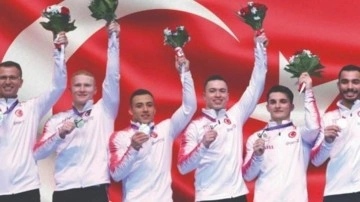 Artistik Cimnastik Erkek Milli Takımı, Avrupa'da yılın takımı oldu