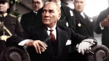 Atatürk'ün yapay zeka ile çizilmiş fotoğrafı büyük beğeni topladı