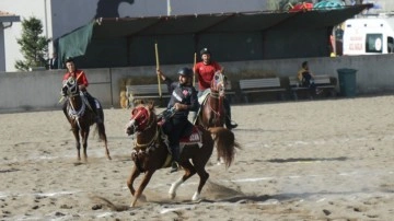 Atlı Cirit 1. Lig müsabakalarına Kayseri'de devam edildi
