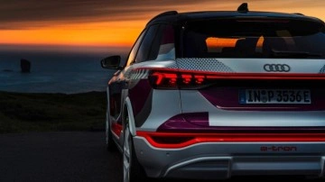 Audi Q6 e-tron, Arka Farlarıyla Diğer Araçları Uyaracak