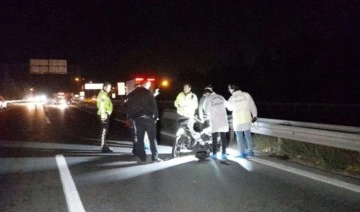Avcılar'da feci kaza: Bariyere çarpan motosiklet sürücüsü hayatını kaybetti