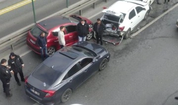 Avcılar'da zincirleme trafik kazası: 5 araç karıştı!