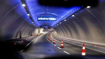 Avrasya Tüneli'nden 7 yılda 123 milyon geçiş yapıldı!