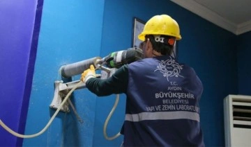 Aydın Büyükşehir Belediyesi yapı denetim testlerine başladı