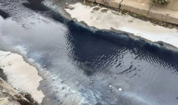 Ayvalıdere'de mavi renkte akan su endişe yarattı