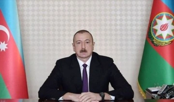 Azerbaycan Cumhurbaşkanı Aliyev: 'Tüm Azerbaycan halkı, kardeş Türk halkının yanındadır'