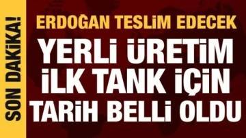Bakan Akar duyurdu: Yerli üretim ilk tankı Erdoğan teslim edilecek