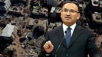 Bakan Bozdağ açıkladı! Deprem soruşturmasında tutuklu sayısı 325'e yükseldi