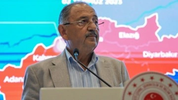 Bakan Mehmet Özhaseki açıkladı! Deprem konut ve iş yerlerinin maliyeti belli oldu