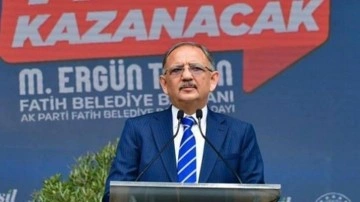 Bakan Özhaseki: Son 5 senedir 'algı belediyeciliği' anlayışı çıktı
