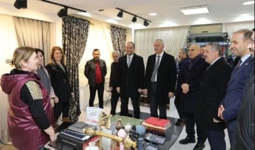 Bakan Yardımcısı Mahmut Gürcan'dan kiradan yakınan esnafa 'mülk sahibi olma' duası