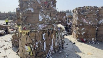 Balıkesir'deki kağıt fabrikası yılda 250 bin ton hurda kağıdı işliyor