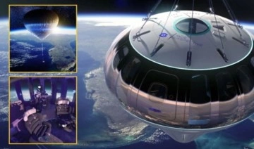 Balonlu kapsül, yolcularına uzaydan Dünya'yı izlemeyi vaat ediyor