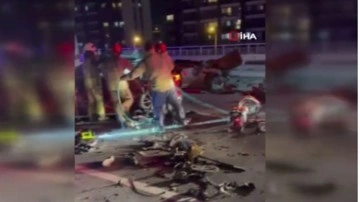 Başakşehir'de feci kaza! 4 kişi hayatını kaybetti