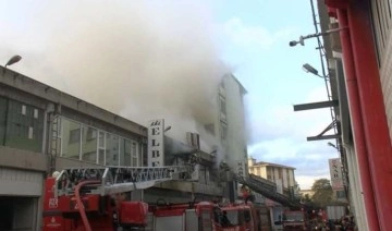 Başakşehir'de gıda fabrikasında yangın paniği!