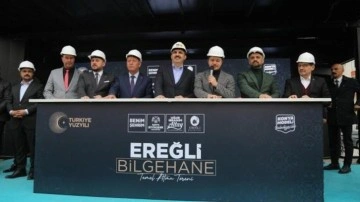Başkan Altay, Ereğli'de Bilgehane temeli attı