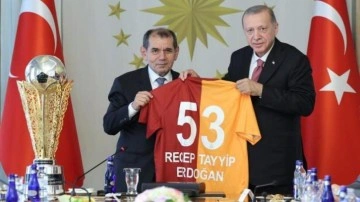Cumhurbaşkanı Erdoğan Galatasaray'ı kabul etti!
