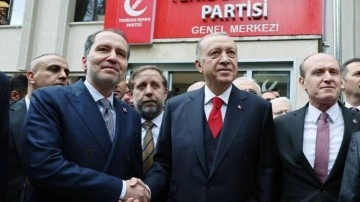 Cumhurbaşkanı Erdoğan ile Erbakan'ın görüşmesi sonrası Yeniden Refah Partisi'nden yalanlama!
