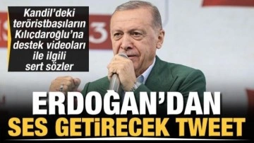 Cumhurbaşkanı Erdoğan: Terör elebaşları Kandil'den CHP Genel Başkanı'na alenen oy istedi