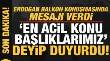 Cumhurbaşkanı Erdoğan'dan balkon konuşmasında tarihi mesajlar!