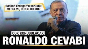 Cumhurbaşkanı Erdoğan'dan gündem olacak Ronaldo açıklaması!