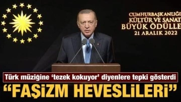 Cumhurbaşkanı Erdoğan'dan Kültür ve Sanat Büyük Ödülleri töreninde önemli açıklamalar