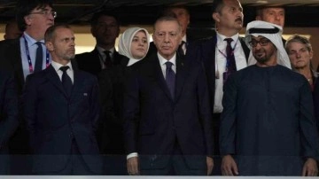 Cumhurbaşkanı Erdoğan'dan Manchester City'ye tebrik!