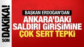 Cumhurbaşkanı Erdoğan'dan terör saldırısı girişimi hakkında ilk açıklama: Son çırpınışları