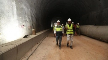 Başkan Tahmazoğlu: Tünel çalışmasında 30 bin kamyon hafriyat çıkarıyoruz