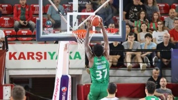 Basketbol Süper Liginde büyük fark: P. Karşıyaka: 95 - Bursaspor: 75