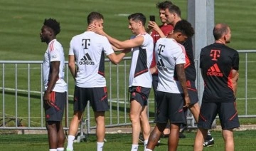 Bayern Münih'te Robert Lewandowski takıma veda etti