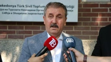 BBP Genel Başkanı Mustafa Destici, Kuzey Makedonya'da