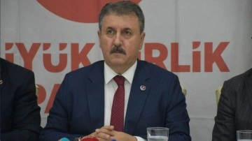BBP Genel Başkanı Mustafa Destici, şehit ailesine başsağlığı diledi