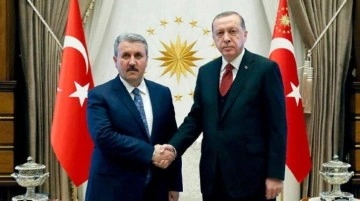 BBP lideri Mustafa Destici 'Erdoğan'la görüştük' deyip erken seçim için tarih verdi