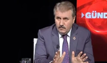 BBP lideri Mustafa Destici: 'Rüşvet iddialarıyla ilgili hukuk gereğini yapmalı'