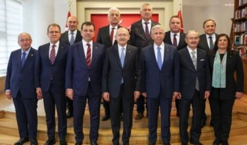 Beklenen fotoğraf geldi... Kılıçdaroğlu, CHP'li Büyükşehir Belediye Başkanları ile bir araya ge