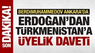 Berdimuhammedov Ankara'da! Türkiye ile Türkmenistan arasında 13 işbirliği anlaşması