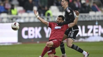 Beşiktaş Sivasspor deplasmanından çıkamadı