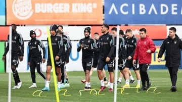 Beşiktaş, Trabzonspor maçının hazırlıklarını tamamladı